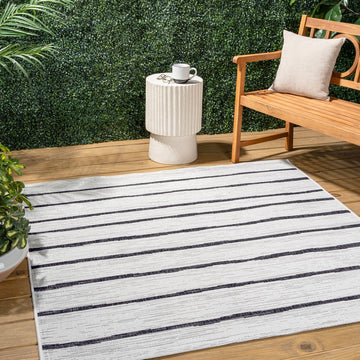 Colonia Berber Stripe Indoor/outdoor Area Rug